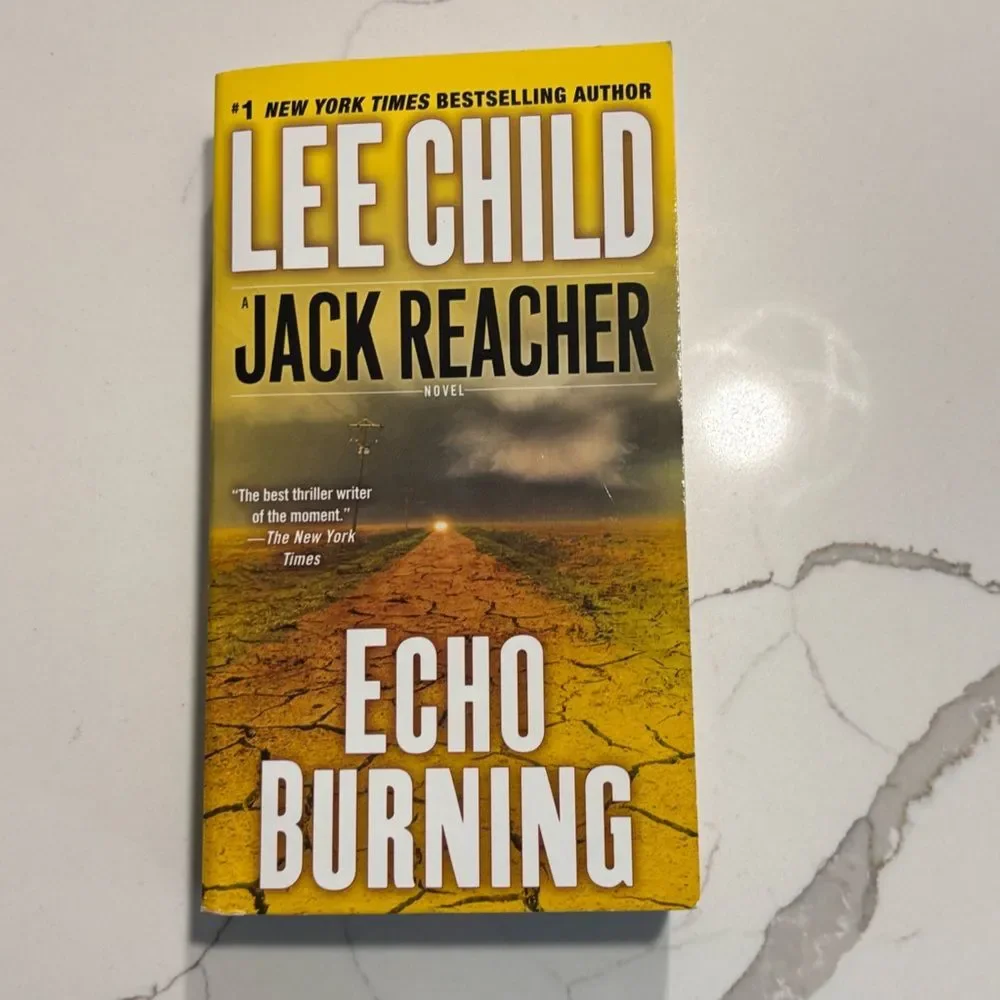 Lee Child Reacher Books Blue Moon Echo Burning Paperbacks